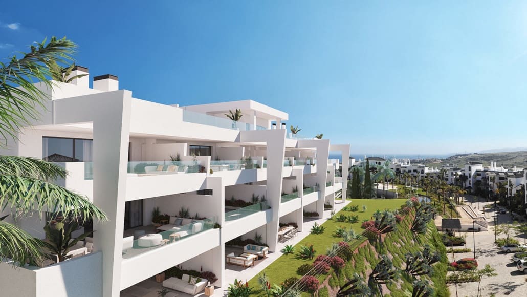 2 soverom Leilighet til salgs i Marbella med svømmebasseng garasje - € 357 000 (Ref: 10001966)