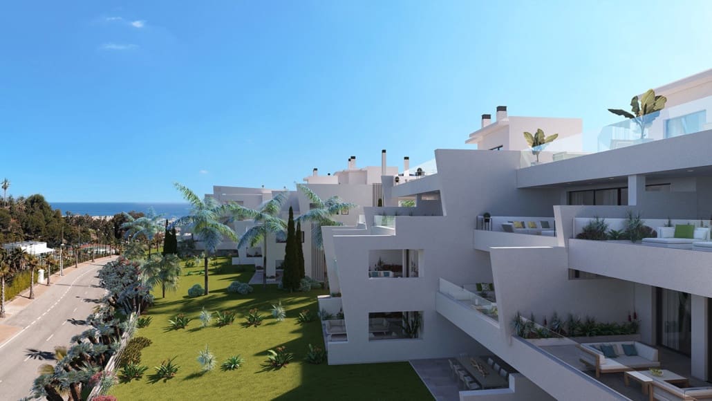 2 soverom Leilighet til salgs i Marbella med svømmebasseng garasje - € 357 000 (Ref: 10001966)
