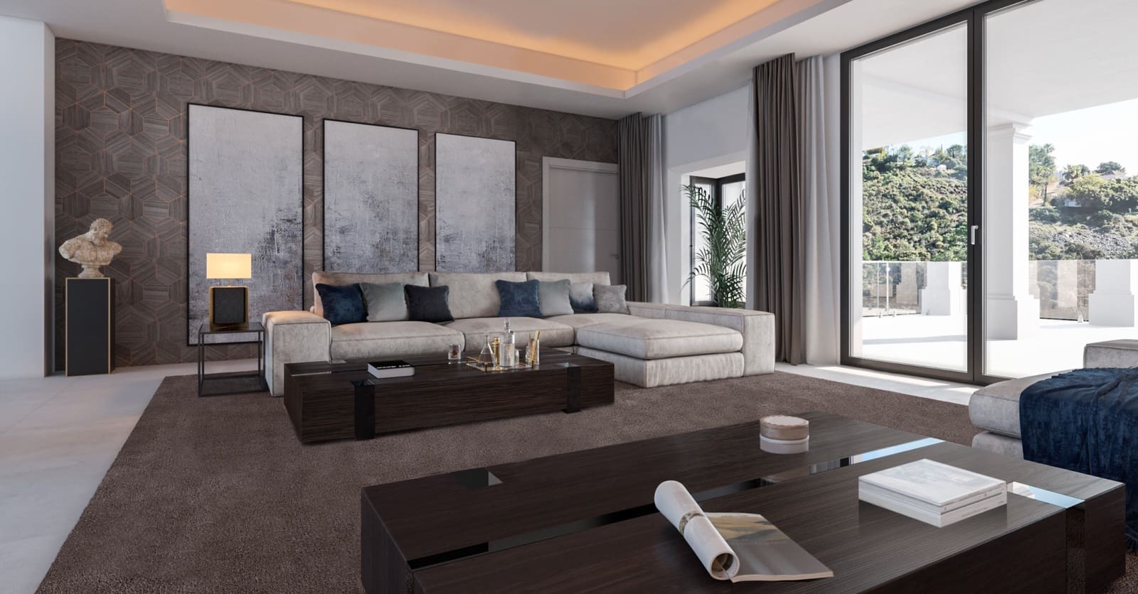 5 bedroom Villa for sale in Marbella with pool garage - € 7,350,000 (Ref: 10001970)