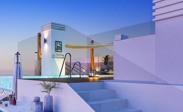 2 soverom Leilighet til salgs i Estepona med svømmebasseng garasje - € 275 000 (Ref: 10001975)
