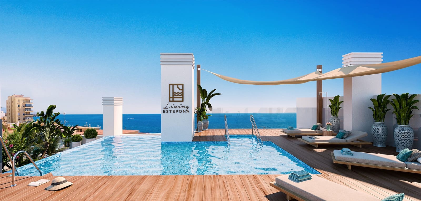 2 soverom Leilighet til salgs i Estepona med svømmebasseng garasje - € 275 000 (Ref: 10001975)