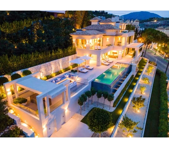6 Zimmer Villa zu verkaufen in Marbella mit Pool Garage - 8.900.000 € (Ref: 10001995)