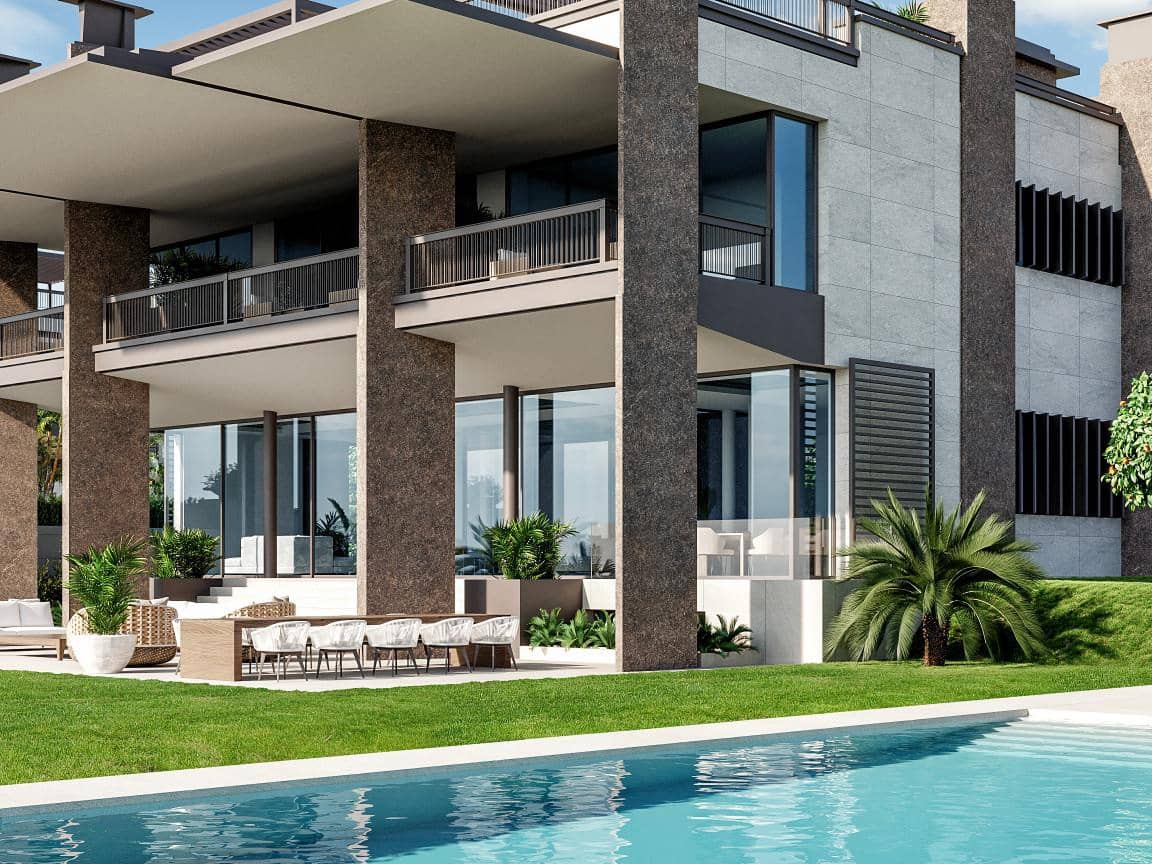6 soverom Villa til salgs i Marbella med svømmebasseng garasje - € 5 530 000 (Ref: 10001998)