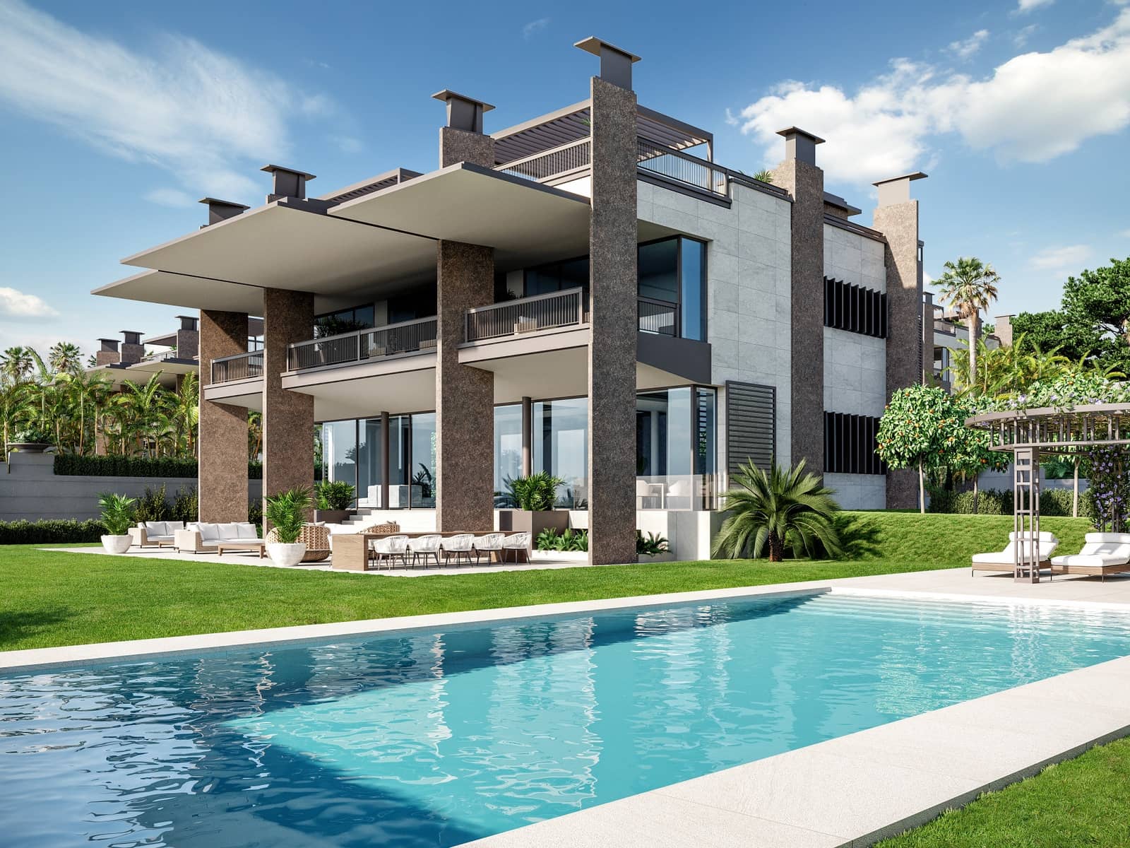 6 soverom Villa til salgs i Marbella med svømmebasseng garasje - € 5 530 000 (Ref: 10001998)