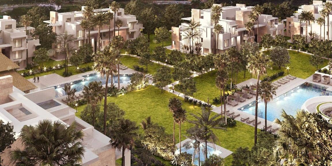 3 soveværelse Lejlighed til salg i New Golden Mile med swimmingpool garage - € 645.000 (Ref: 10002010)