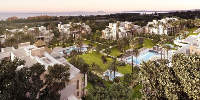 3 soveværelse Lejlighed til salg i New Golden Mile, Estepona med swimmingpool garage - € 645.000 (Ref: 10002010)