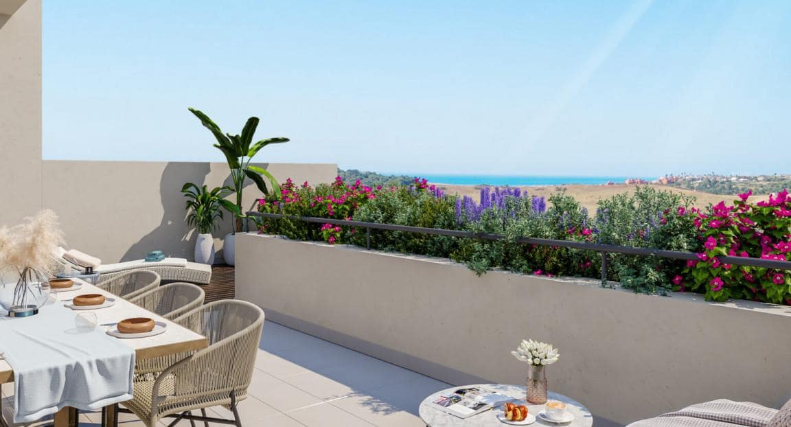 Apartamento de 2 habitaciones en Estepona en venta con piscina garaje - 253.000 € (Ref: 10002011)