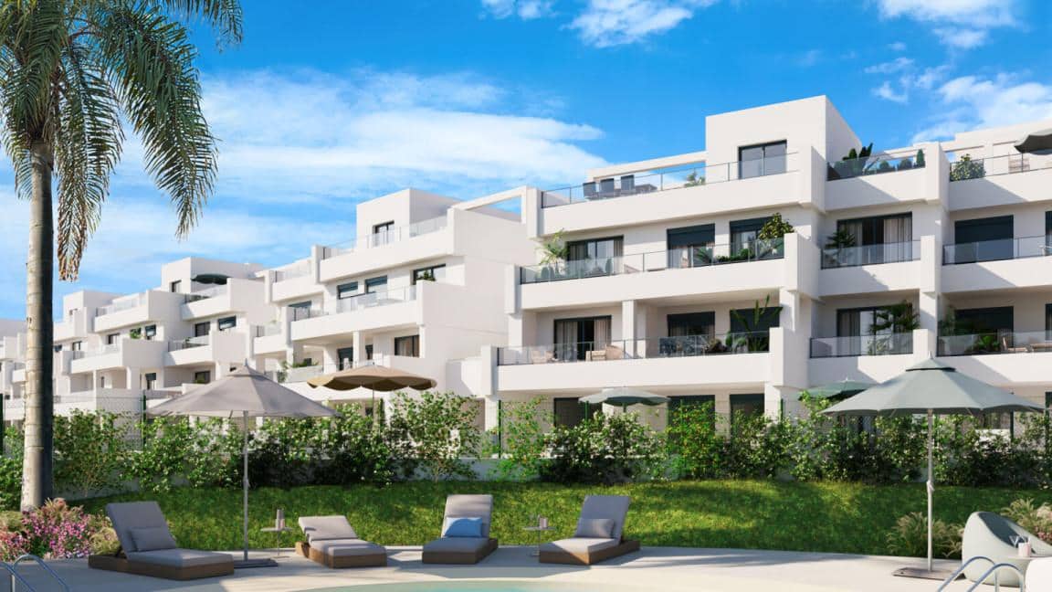 Apartamento de 2 habitaciones en Estepona en venta con piscina garaje - 253.000 € (Ref: 10002011)