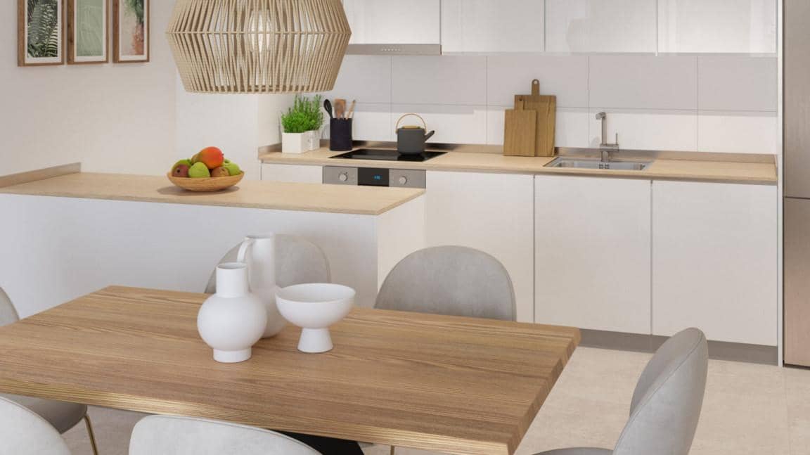 Apartamento de 2 habitaciones en Mijas Costa en venta con piscina garaje - 384.900 € (Ref: 10002012)