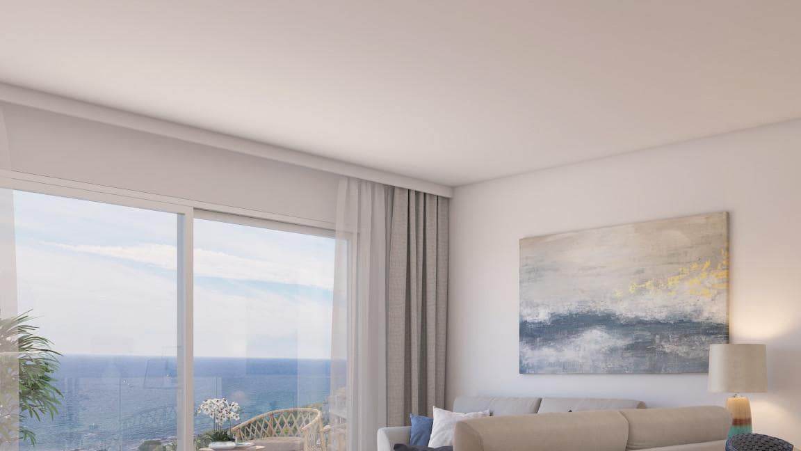 Apartamento de 2 habitaciones en Mijas Costa en venta con piscina garaje - 355.000 € (Ref: 10002013)