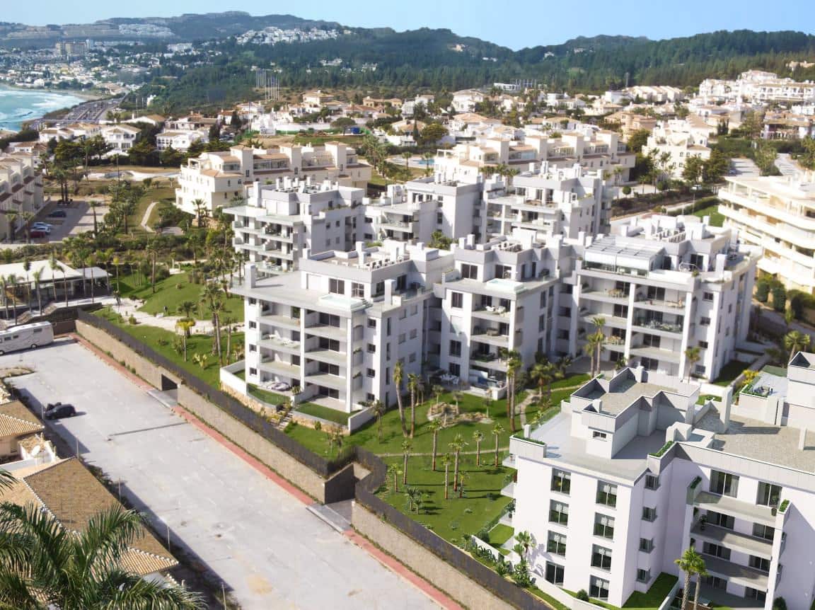 Apartamento de 2 habitaciones en Mijas Costa en venta con piscina garaje - 355.000 € (Ref: 10002013)