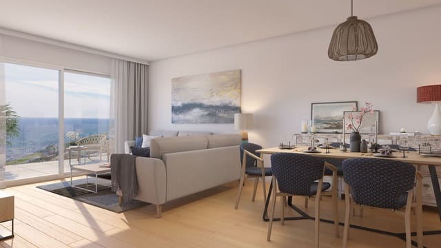 Apartamento de 2 habitaciones en Mijas Costa, Mijas en venta con piscina garaje - 355.000 € (Ref: 10002013)