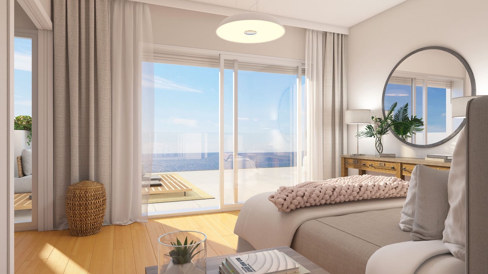 Apartamento de 2 habitaciones en Mijas Costa en venta con piscina garaje - 355.000 € (Ref: 10002013)