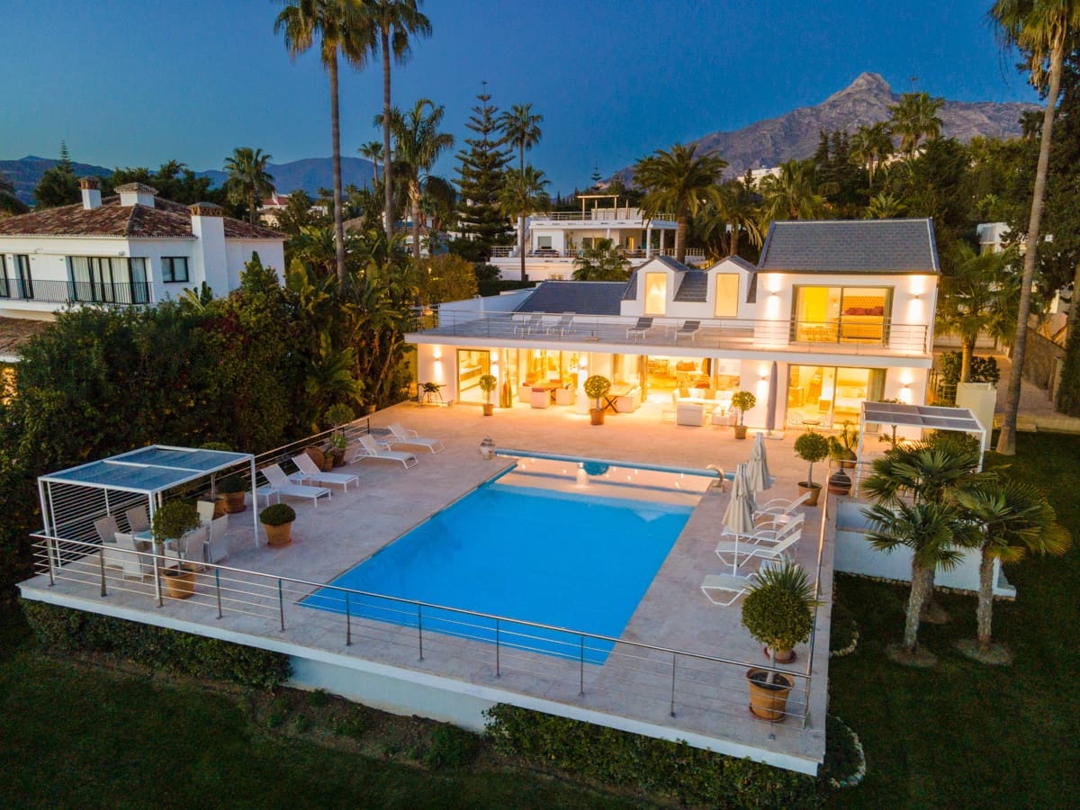 5 quarto Moradia para venda em Marbella com piscina garagem - 3 500 000 € (Ref: 10002017)