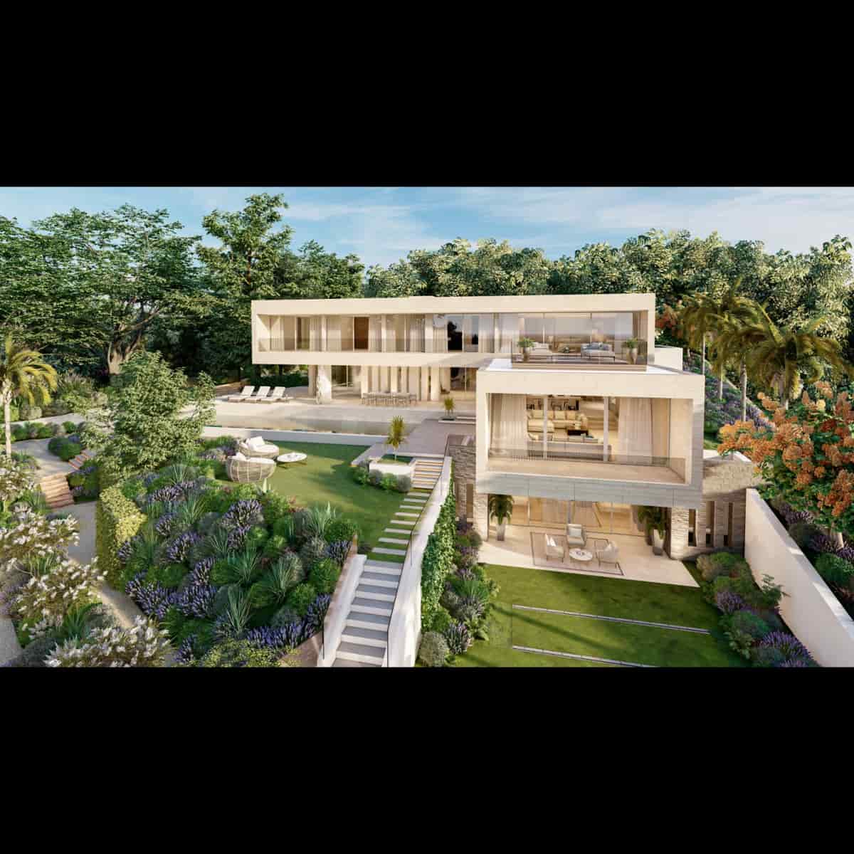 7 soverom Villa til salgs i Golden Mile med svømmebasseng garasje - € 9 000 000 (Ref: 10002037)