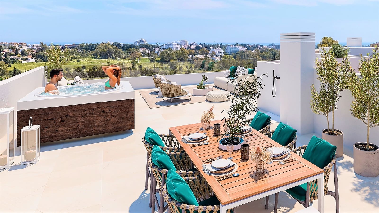 2 bedroom Apartment for sale in Benahavis with pool garage - € 399,000 (Ref: 10002042)