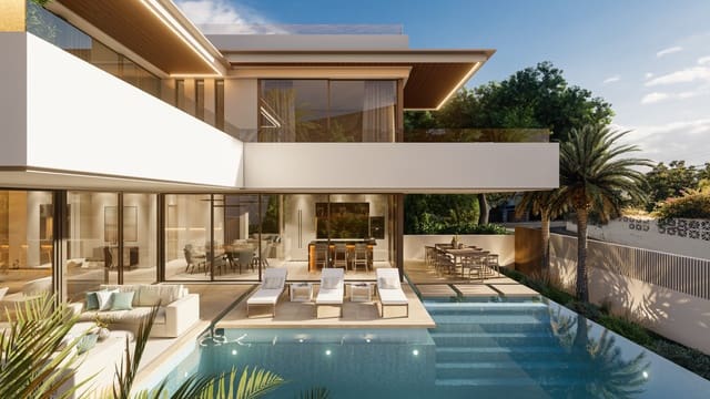 Chalet de 5 habitaciones en San Pedro de Alcantara, Marbella en venta con piscina garaje - 3.100.000 € (Ref: 10002046)