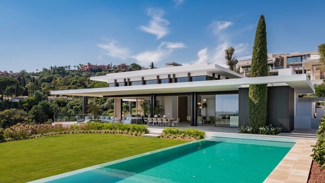 Chalet de 6 habitaciones en Marbella en venta con piscina garaje - 9.575.000 € (Ref: 10002049)