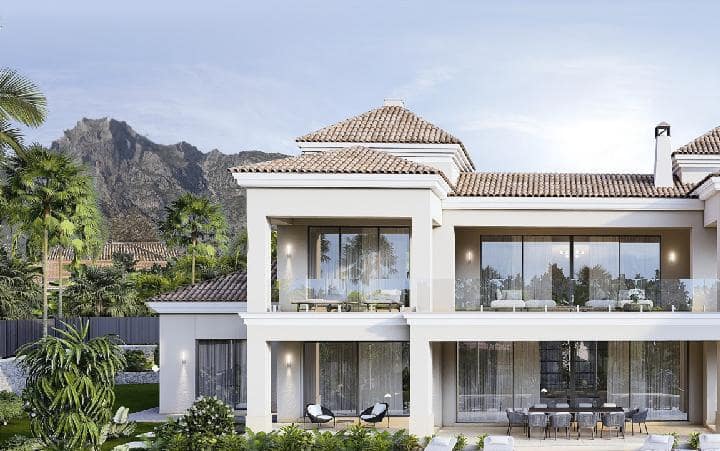 6 soveværelse Villa til salg i Golden Mile med swimmingpool garage - € 7.800.000 (Ref: 10002054)