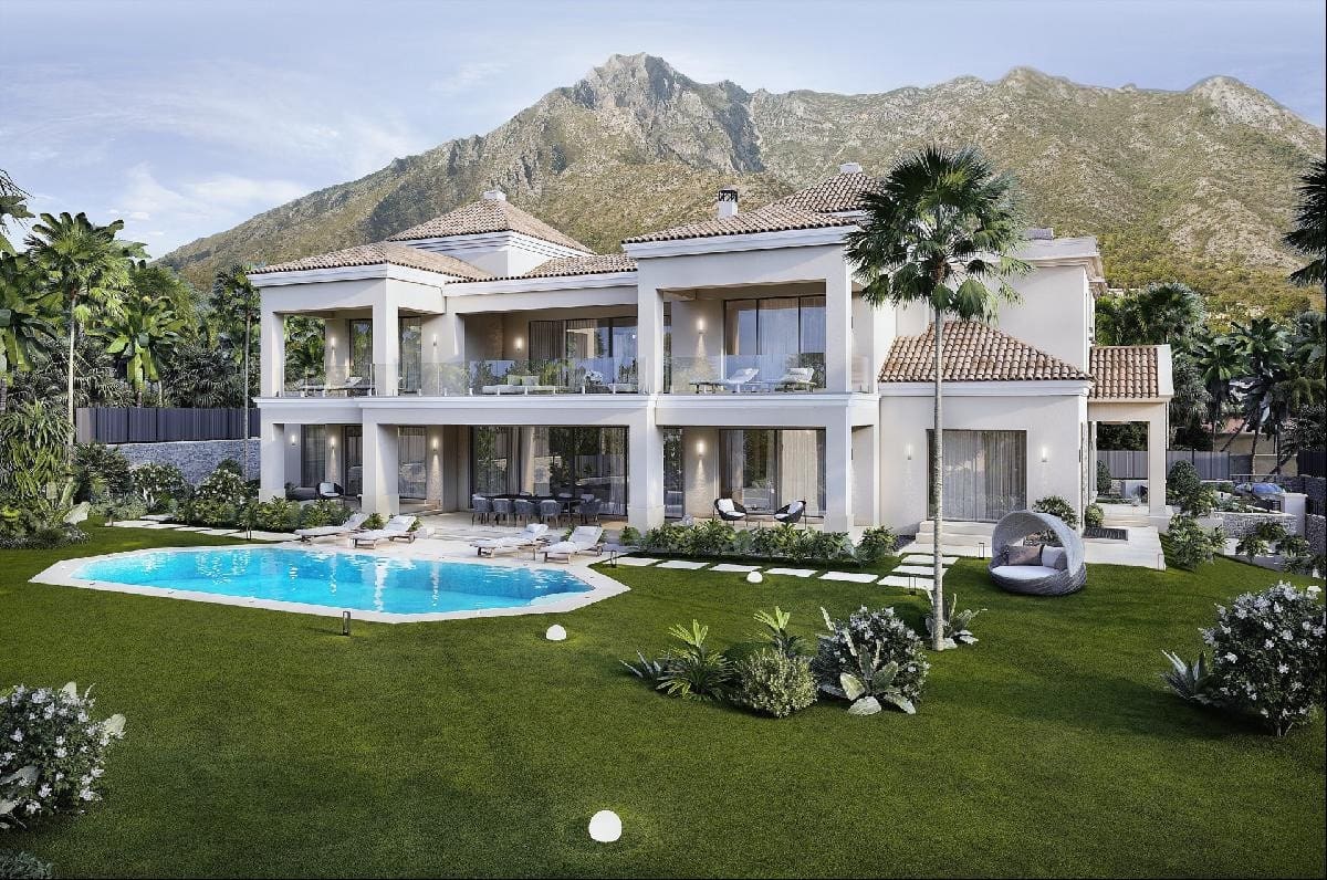 6 soveværelse Villa til salg i Golden Mile med swimmingpool garage - € 7.800.000 (Ref: 10002054)