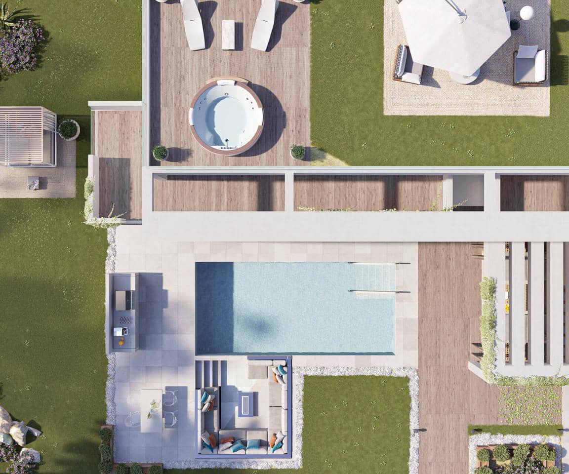 3 slaapkamer Villa te koop in Manilva met zwembad garage - € 790.000 (Ref: 10002075)