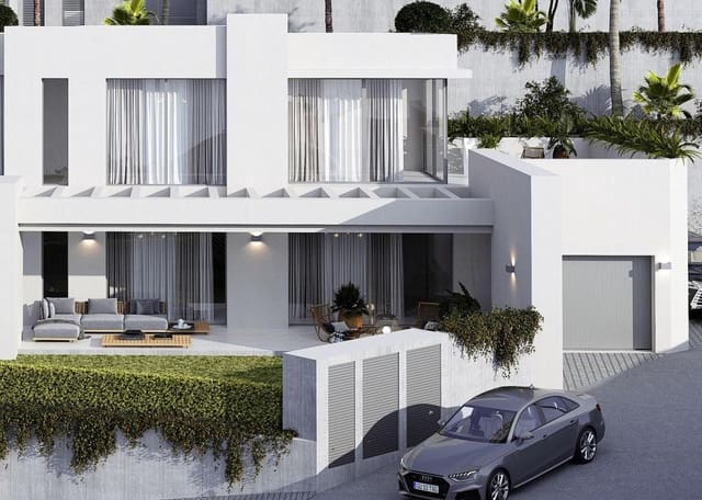 4 soverom Villa til salgs i Mijas Costa, Mijas med svømmebasseng garasje - € 1 495 000 (Ref: 10002084)