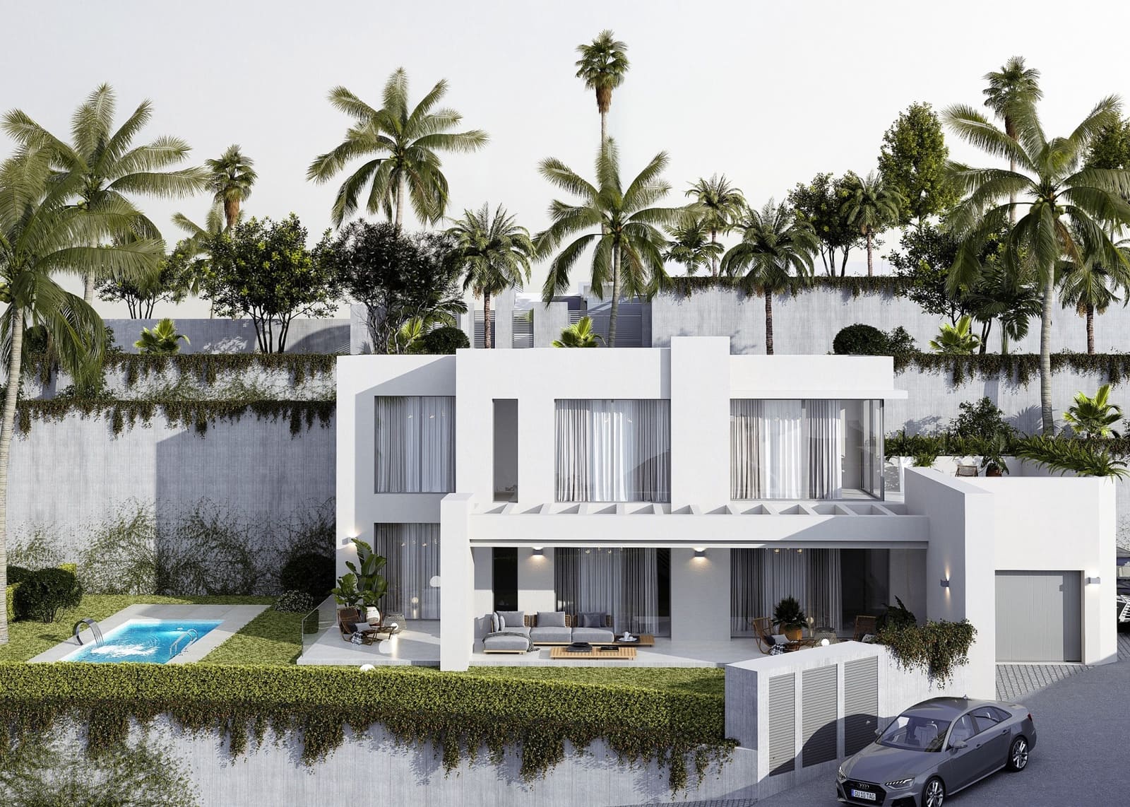 Chalet de 4 habitaciones en Mijas Costa en venta con piscina garaje - 1.495.000 € (Ref: 10002084)