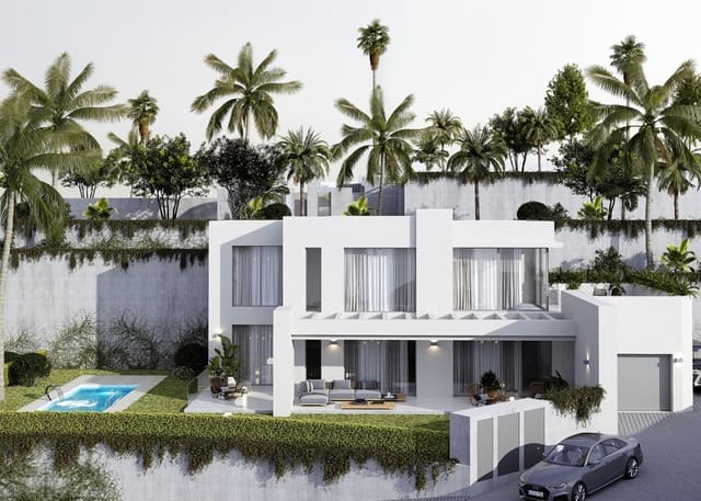 4 soverom Villa til salgs i Mijas Costa, Mijas med svømmebasseng garasje - € 1 495 000 (Ref: 10002084)