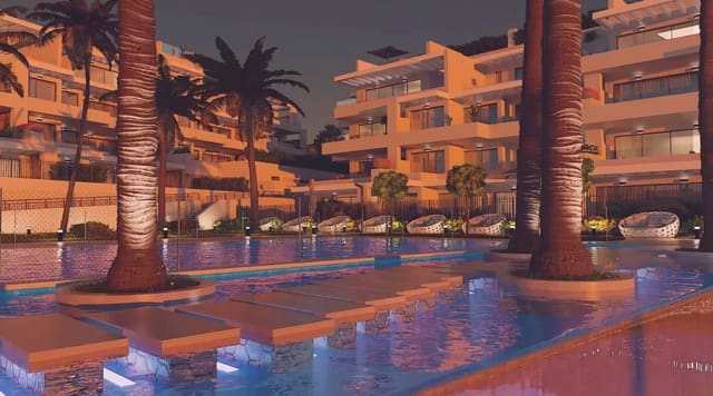 Apartamento de 3 habitaciones en Estepona en venta con piscina garaje - 445.000 € (Ref: 10002086)
