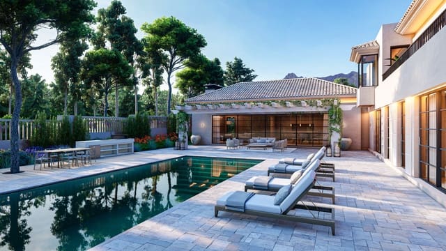 6 soverom Villa til salgs i Golden Mile, Marbella med svømmebasseng - € 5 995 000 (Ref: 10002087)