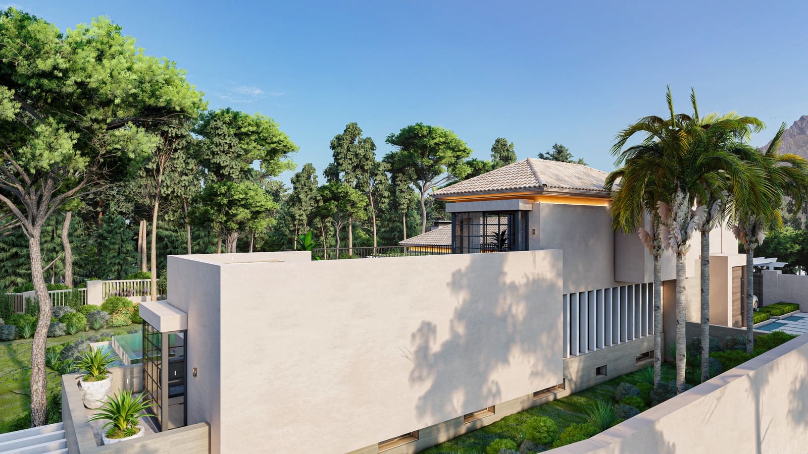 6 sypialnia Willa na sprzedaż w Golden Mile z basenem - 5 995 000 € (Ref: 10002087)