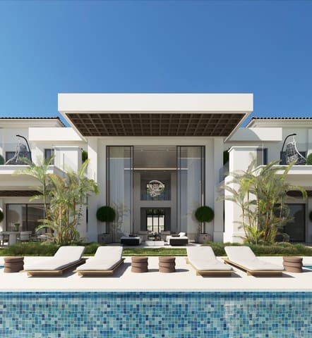 5 makuuhuone Huvila myytävänä paikassa Marbella mukana uima-altaan - 4 900 000 € (Ref: 10002091)
