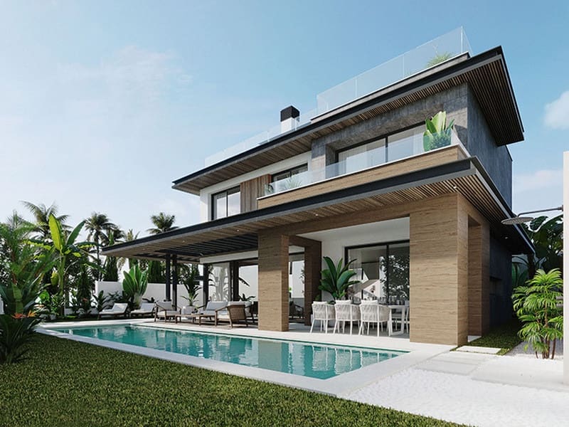 Chalet de 4 habitaciones en Marbella en venta con piscina garaje - 895.000 € (Ref: 10002111)