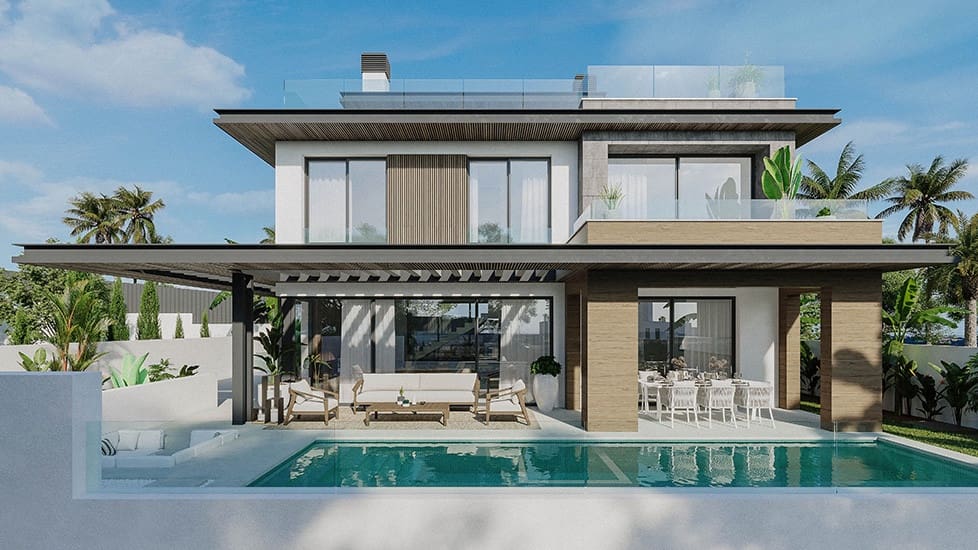 Chalet de 4 habitaciones en Marbella en venta con piscina garaje - 895.000 € (Ref: 10002111)