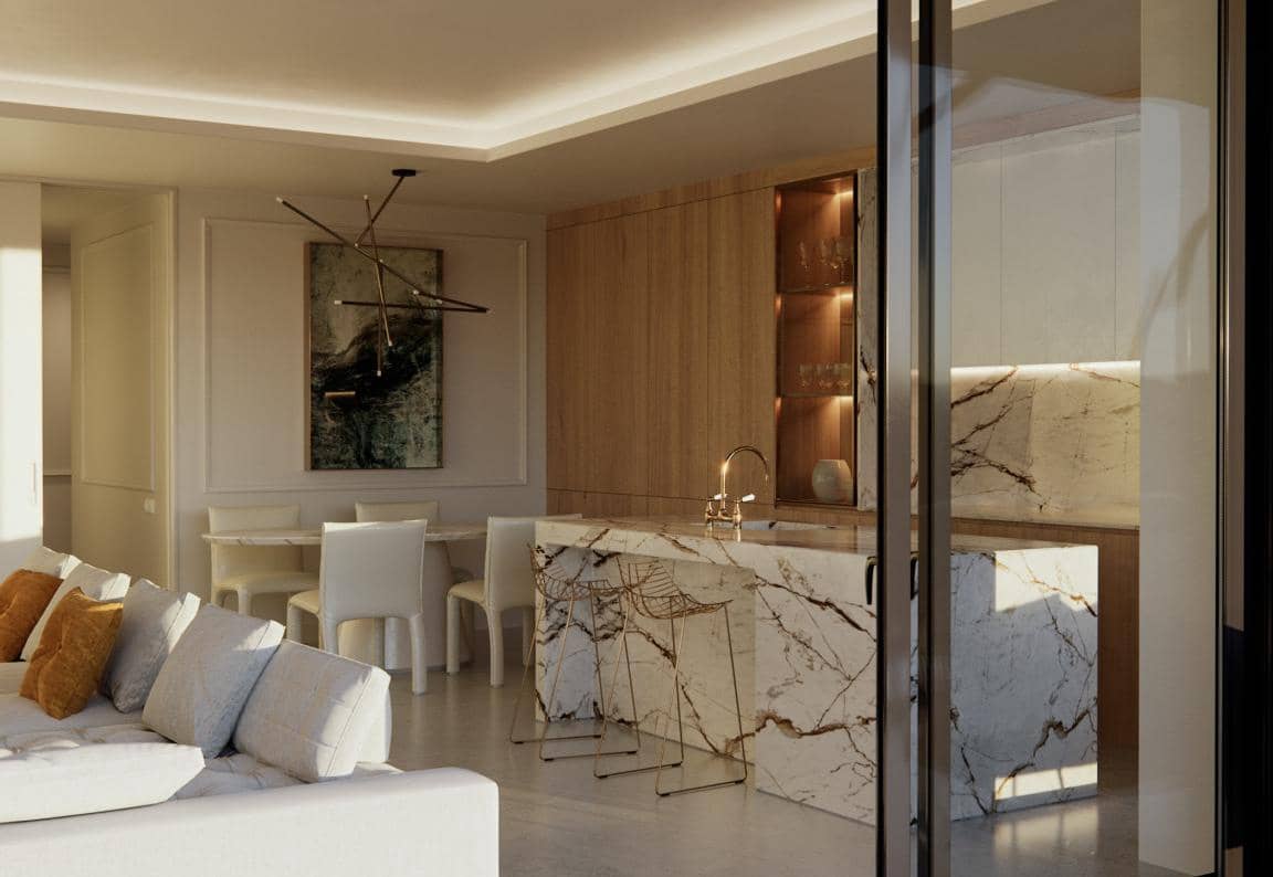3 soveværelse Lejlighed til salg i Marbella med swimmingpool garage - € 771.000 (Ref: 10002122)
