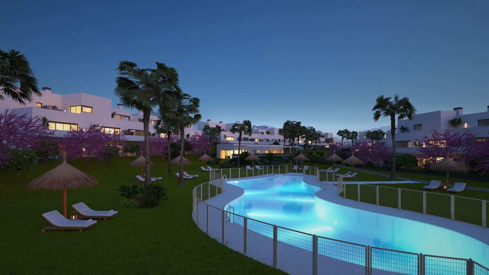 3 camera da letto Appartamento in vendita in New Golden Mile con piscina garage - 430.000 € (Rif: 10002132)