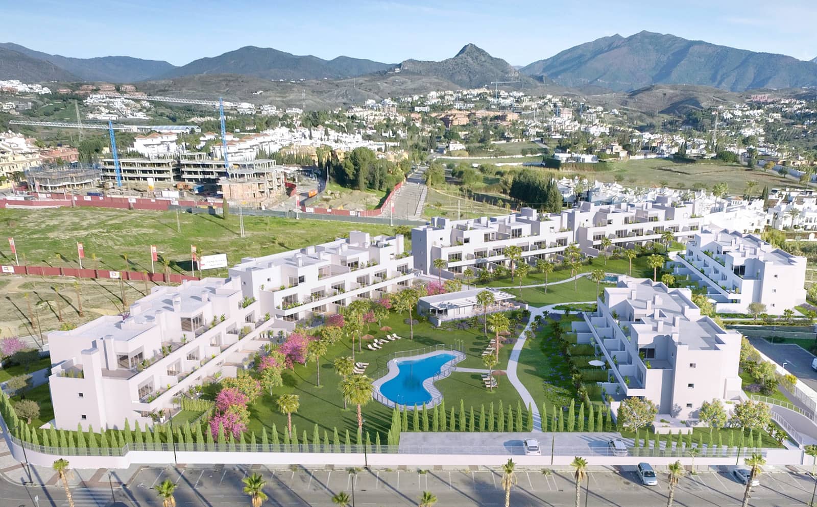 3 camera da letto Appartamento in vendita in New Golden Mile con piscina garage - 430.000 € (Rif: 10002132)