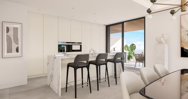 2 sovrum Lägenhet till salu i Buenas Noches, Estepona med pool garage - 425 000 € (Ref: 10002133)