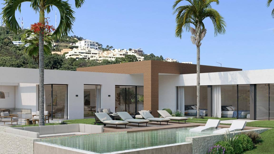 4 sypialnia Willa na sprzedaż w Marbella z basenem garażem - 2 866 000 € (Ref: 10002138)