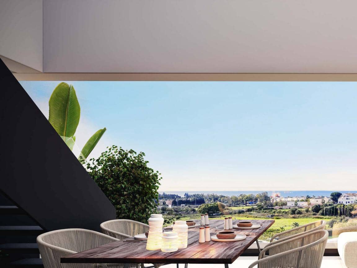 2 sypialnia Apartament na sprzedaż w Cancelada z basenem garażem - 299 200 € (Ref: 10002149)