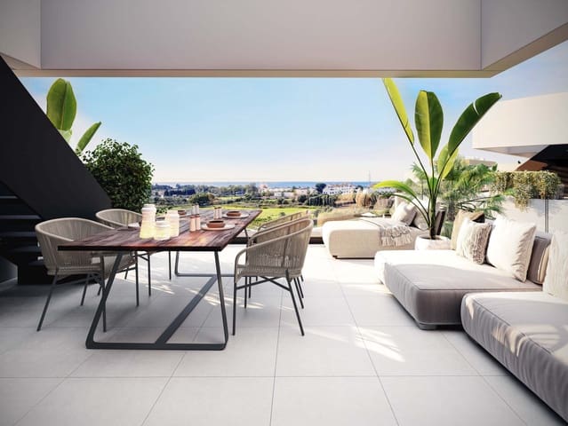 2 Zimmer Apartment zu verkaufen in Cancelada, Estepona mit Pool Garage - 299.200 € (Ref: 10002149)
