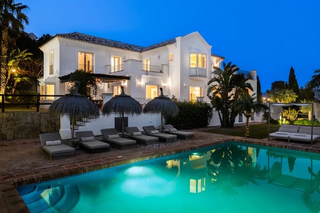 6 sypialnia Willa na sprzedaż w Marbella z basenem garażem - 4 000 000 € (Ref: 10002157)