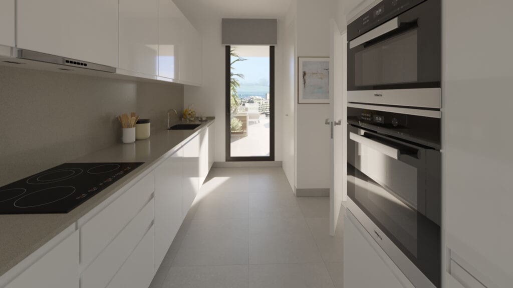 2 soverom Leilighet til salgs i Estepona med svømmebasseng garasje - € 307 000 (Ref: 10002166)