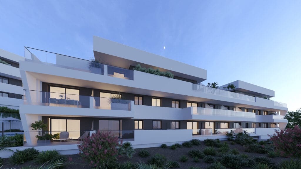 2 soverom Leilighet til salgs i Estepona med svømmebasseng garasje - € 307 000 (Ref: 10002166)