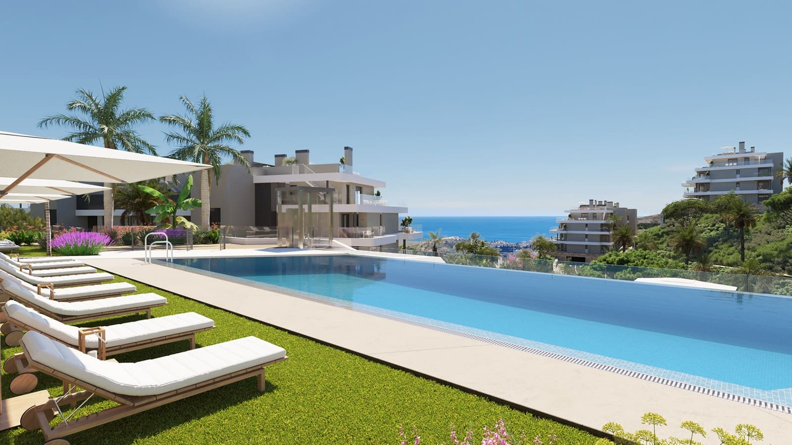 3 slaapkamer Appartement te koop in Mijas Costa met zwembad garage - € 352.000 (Ref: 10002170)