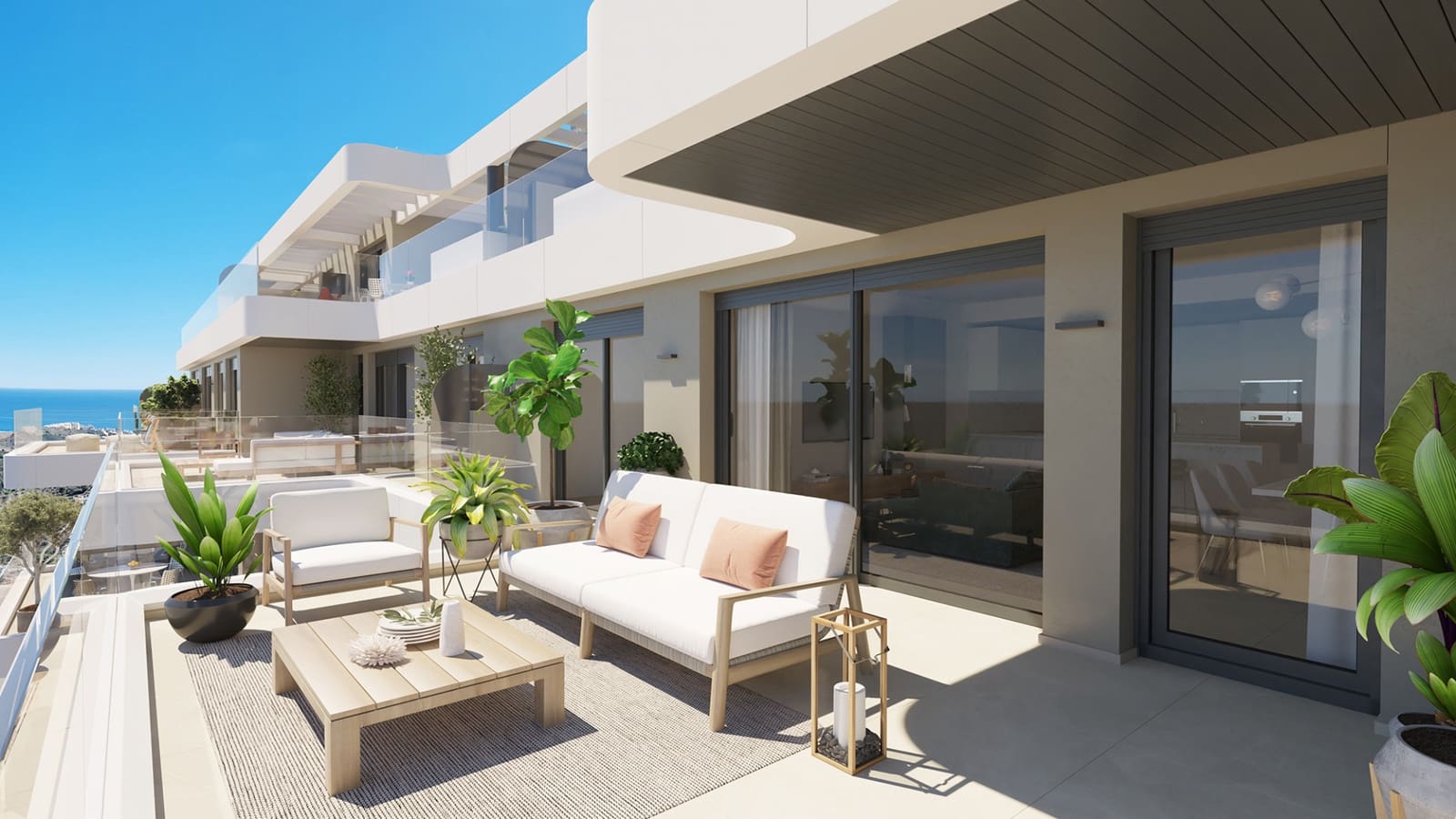 3 slaapkamer Appartement te koop in Mijas Costa met zwembad garage - € 352.000 (Ref: 10002170)
