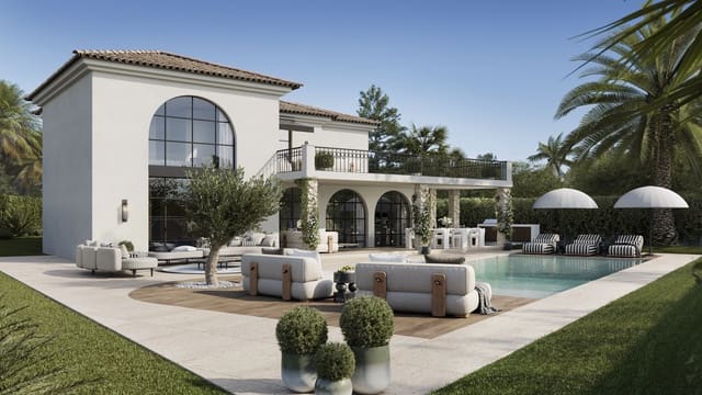 4 sovrum Villa till salu i Marbella med pool garage - 5 000 000 € (Ref: 10002182)