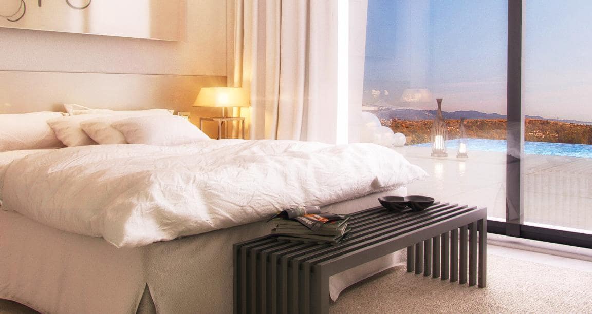 3 sypialnia Penthouse na sprzedaż w Benahavis z basenem garażem - 1 500 000 € (Ref: 10002185)