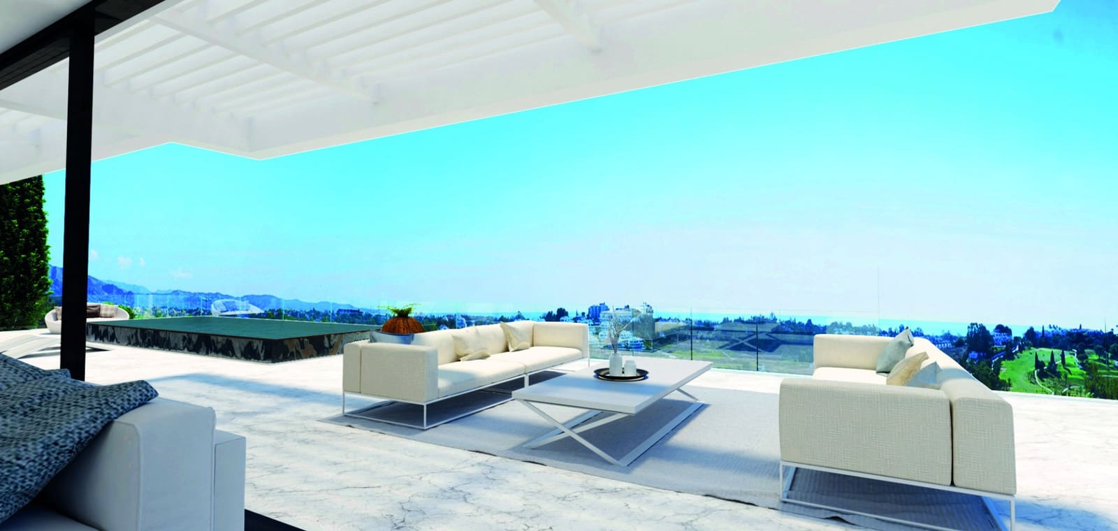 3 sypialnia Penthouse na sprzedaż w Benahavis z basenem garażem - 1 500 000 € (Ref: 10002185)