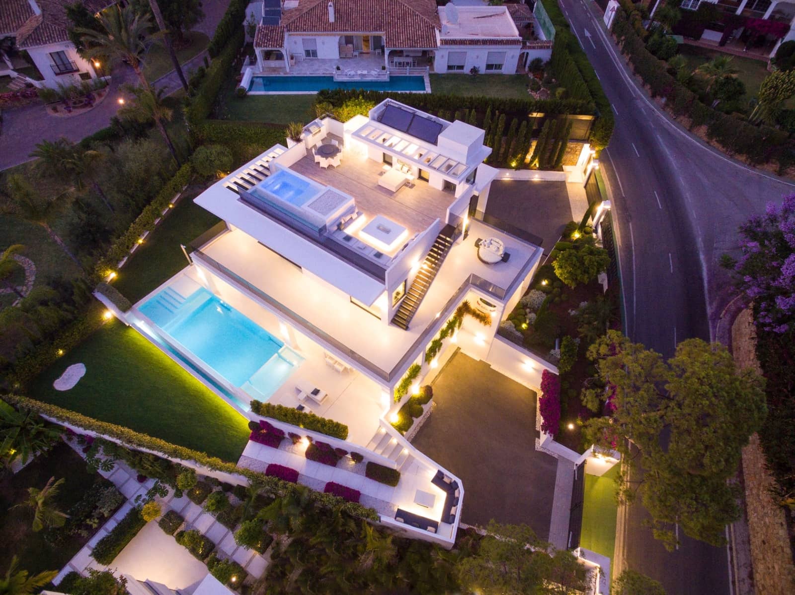 5 chambre Villa/Maison à vendre à Golden Mile avec piscine garage - 5 295 000 € (Ref: 10002188)